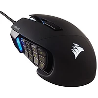 Corsair Scimitar RGB Elite 18000 DPI Optical Gaming Mouse - Black