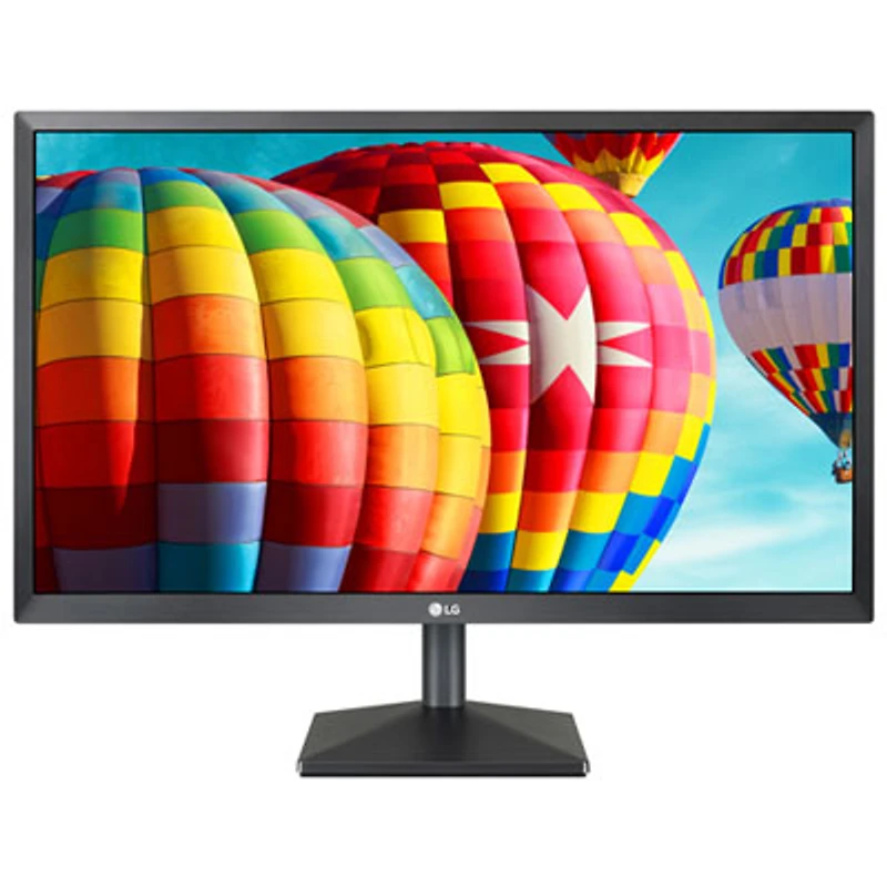 LG 21.5" FHD 75Hz 5ms GTG IPS LED FreeSync Gaming Monitor (22MN430H-B) - Black