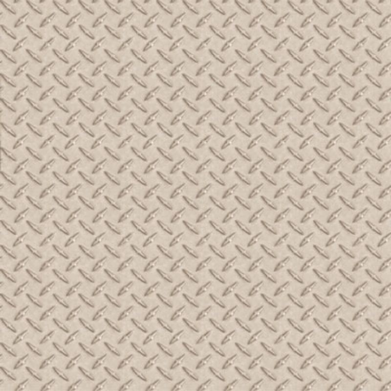 Chesapeake Textured Wallpaper - Gridlock Grey Faux Diamond Plate