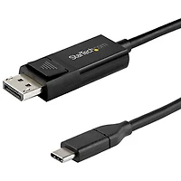 StarTech 1m (3.28 ft.) USB-C to 8K 60Hz/4K DisplayPort 1.4 Cable (CDP2DP141MBD)