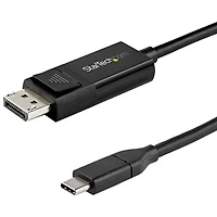 StarTech 2m (6.56 ft.) USB-C to 8K 60Hz/4K DisplayPort 1.4 Cable (CDP2DP142MBD)