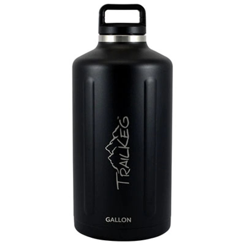 TrailKeg Gallon 128 oz Growler (128BK) - Black