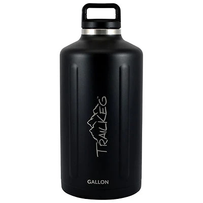 TrailKeg Gallon 128 oz Growler (128BK) - Black
