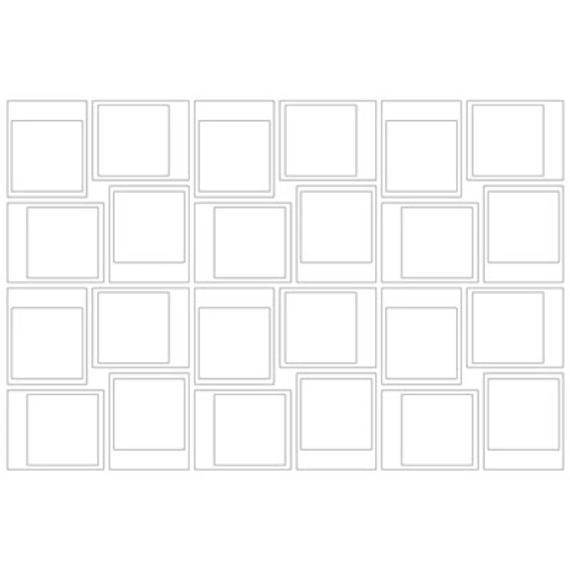 WallPops Snapshot Frames Wall Art Kit - White