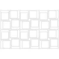 WallPops Snapshot Frames Wall Art Kit - White