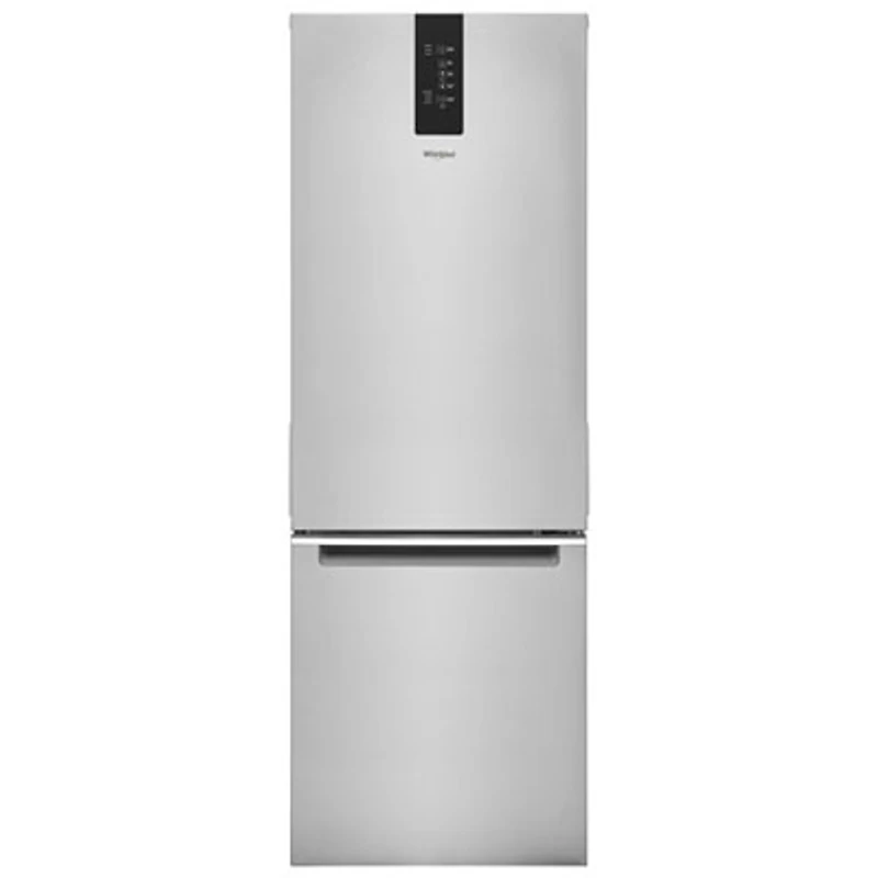 Whirlpool 24" 12.7 Cu. Ft. Bottom Freezer Refrigerator (WRB533CZJZ) - Stainless Steel