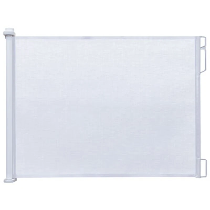 Bily Retractable Hardware Mounted Safety Gate - White