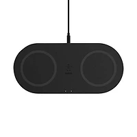 Belkin QuickCharge 10W Dual Qi-Certified Wireless Charging Pad - Black
