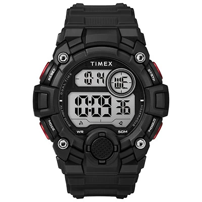 Timex A-Game 50mm Men's Digital Sport Watch - Black