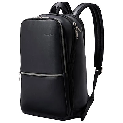 Samsonite Classic Leather 14.1" Laptop Commuter Backpack