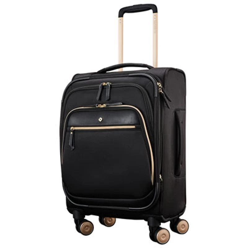 Samsonite Mobile Solution 16" Soft Side 4-Wheeled Expandable Carry-On Luggage - Black