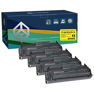 TToner Canon Compatible Black Toner (TT-Canon 104) - 4 Pack