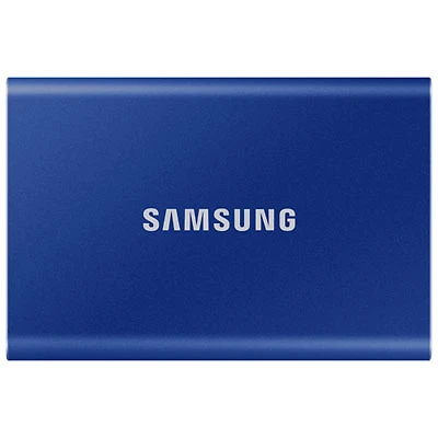 Samsung T7 1TB USB 3.2 External Solid State Drive (MU-PC1T0H/AM) - Blue