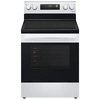 LG 30" 6.3 Cu. Ft. 5-Element Freestanding Electric Range (LREL6321S) - Stainless Steel