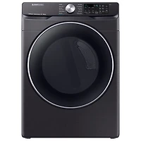 Samsung Electric Steam Dryer (DVE45R6300V/AC) - Black Stainless - Open Box - Perfect Condition