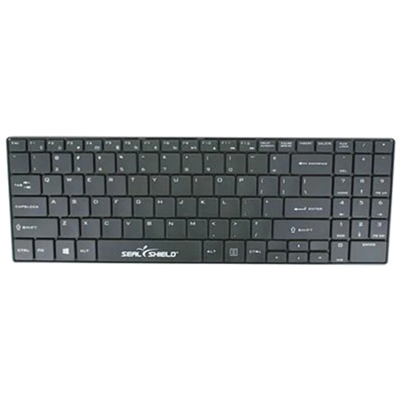 Seal Shield Wired Full Size Waterproof Keyboard with Keyboard Cover (SSKSV099V2) - English