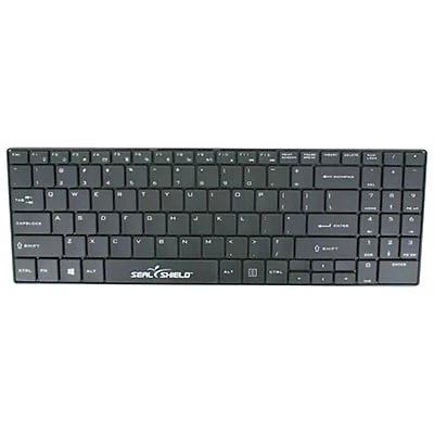Seal Shield Wired Full Size Waterproof Keyboard with Keyboard Cover (SSKSV099V2) - English