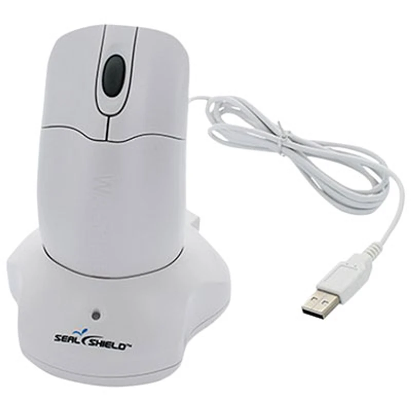 Seal Shield Storm Bluetooth Optical Mouse - White