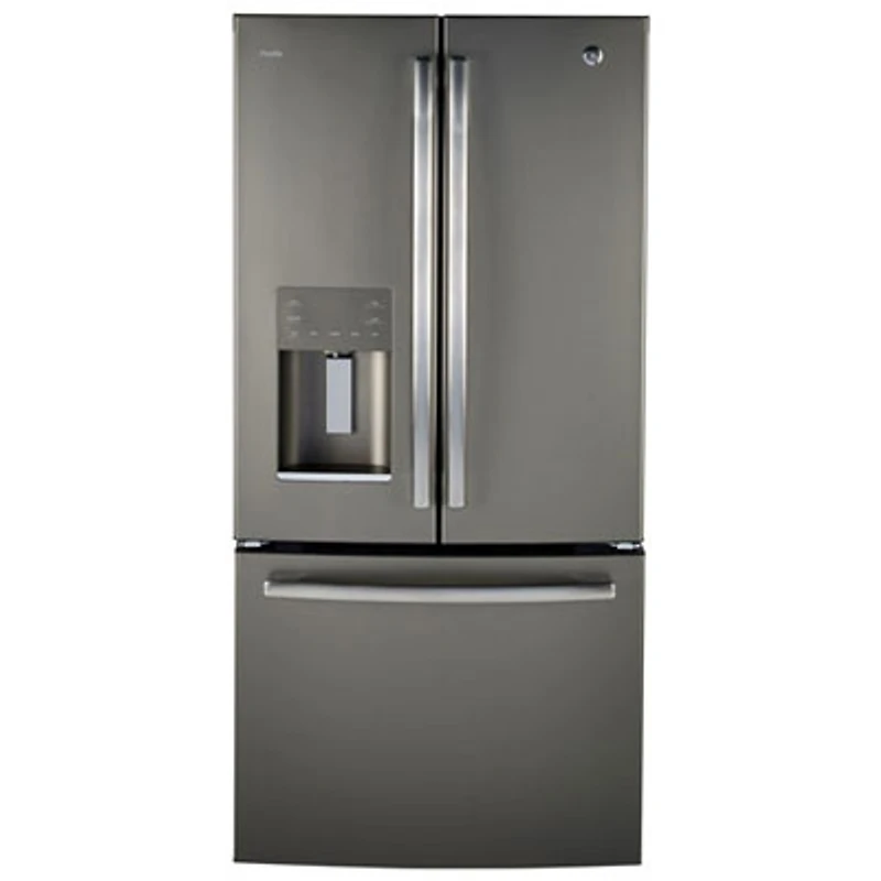 GE Profile 33" 23.8 Cu. Ft. French Door Refrigerator (PFE24HMLKES) -Slate -Open Box -Perfect Condition