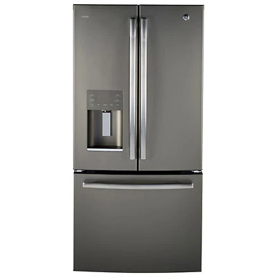 GE Profile 33" 23.8 Cu. Ft. French Door Refrigerator (PFE24HMLKES) -Slate -Open Box -Perfect Condition