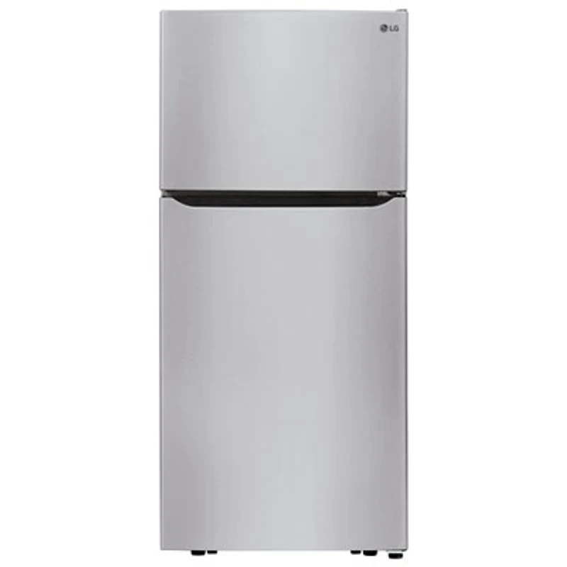 LG 30" 20.2 Cu. Ft. Top Freezer Refrigerator (LTCS20020S) - Stainless Steel - Open Box - Scratch & Dent