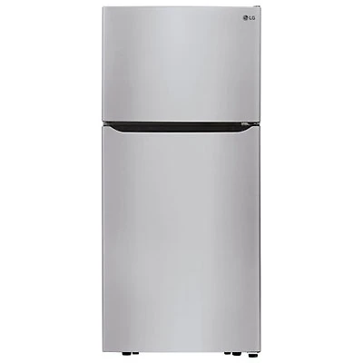 LG 30" 20.2 Cu. Ft. Top Freezer Refrigerator (LTCS20020S) - Stainless Steel - Open Box - Scratch & Dent