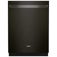 Whirlpool 24" 47dB Built-In Dishwasher with Third Rack (WDT750SAKV) - Black Stainless
