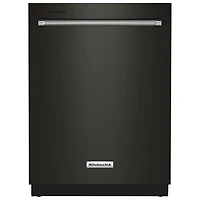 KitchenAid 24" 39dB Built-In Dishwasher with Third Rack (KDTE204KBS) - Black Stainless Steel