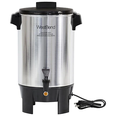 WestBend 30-Cup Coffee Urn (58030) - Silver