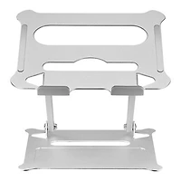 Insignia Ergonomic Adjustable Laptop Stand - Silver - Only at Best Buy
