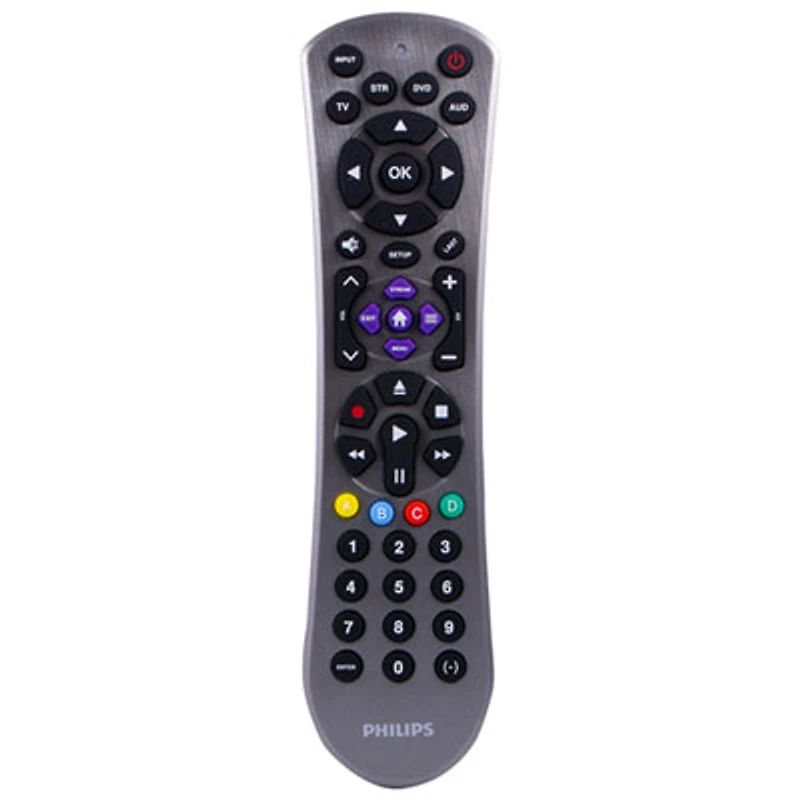 Philips 4-Device Universal Remote Control - Graphite
