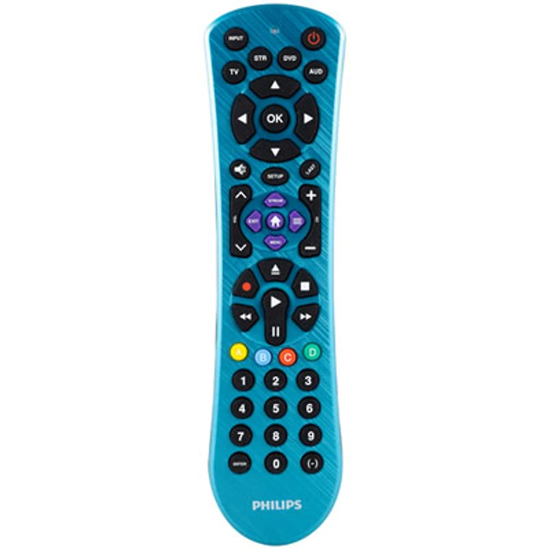 Philips 4-Device Universal Remote Control - Electric Blue