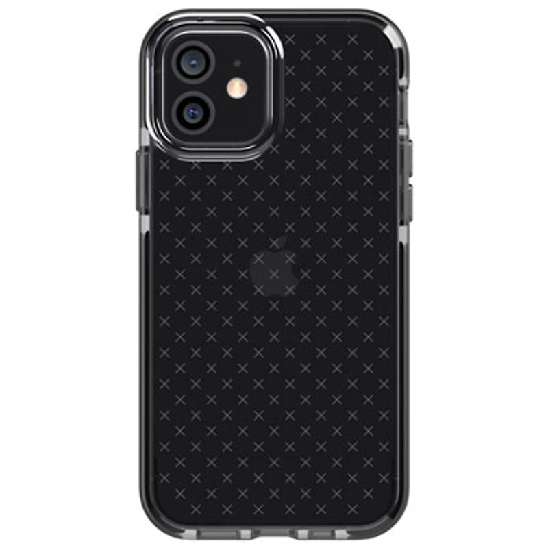 tech21 Evo Check Fitted Soft Shell Case for iPhone 12/12 Pro - Black