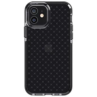 tech21 Evo Check Fitted Soft Shell Case for iPhone 12/12 Pro - Black