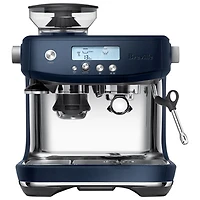 Breville Barista Pro Espresso Machine with Frother & Coffee Grinder - Damson Blue
