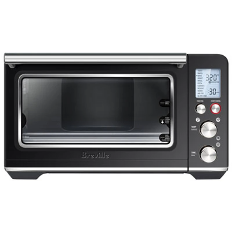 Breville Smart Oven Air Fry Convection Toaster Oven - 0.8 Cu. Ft./22.7L - Black Truffle