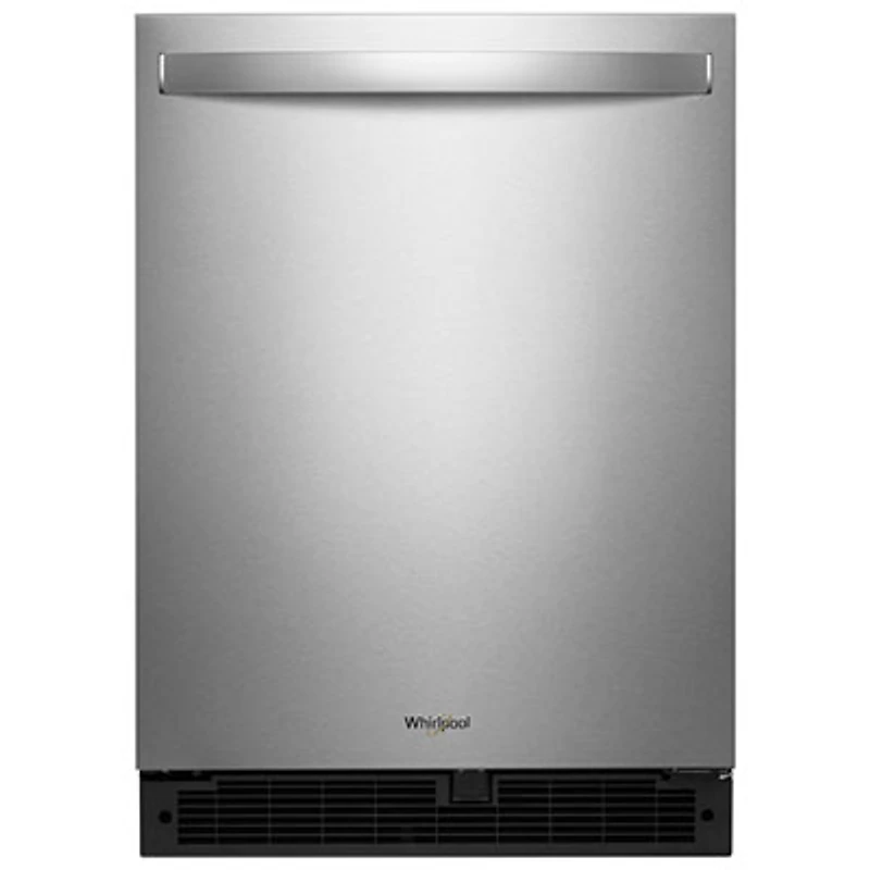 Whirlpool 5.1 Cu. Ft. Freestanding Bar Fridge (WUR50X24HZ) - Stainless Steel