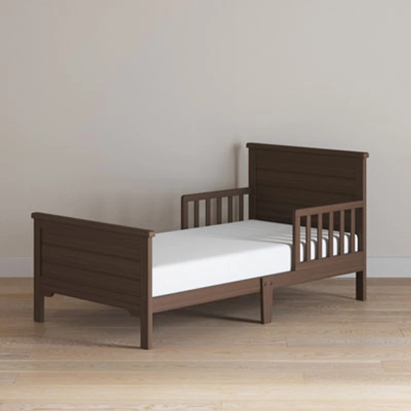 Forever Eclectic Woodland Traditional Kids Bed - Toddler - Brushed Truffle