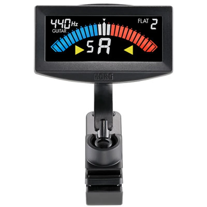 KORG PitchCrow-G Clip-On Guitar Tuner (AW4G-BK)