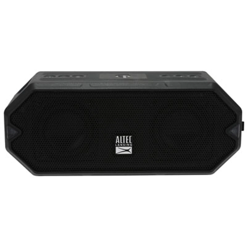 Altec Lansing HydraBlast Waterproof Bluetooth Wireless Speaker - Black/Royal Blue