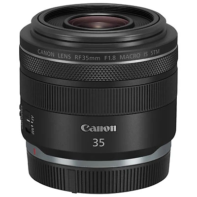 Open Box - Canon RF 35mm f/1.8 Macro IS STM Lens - Black