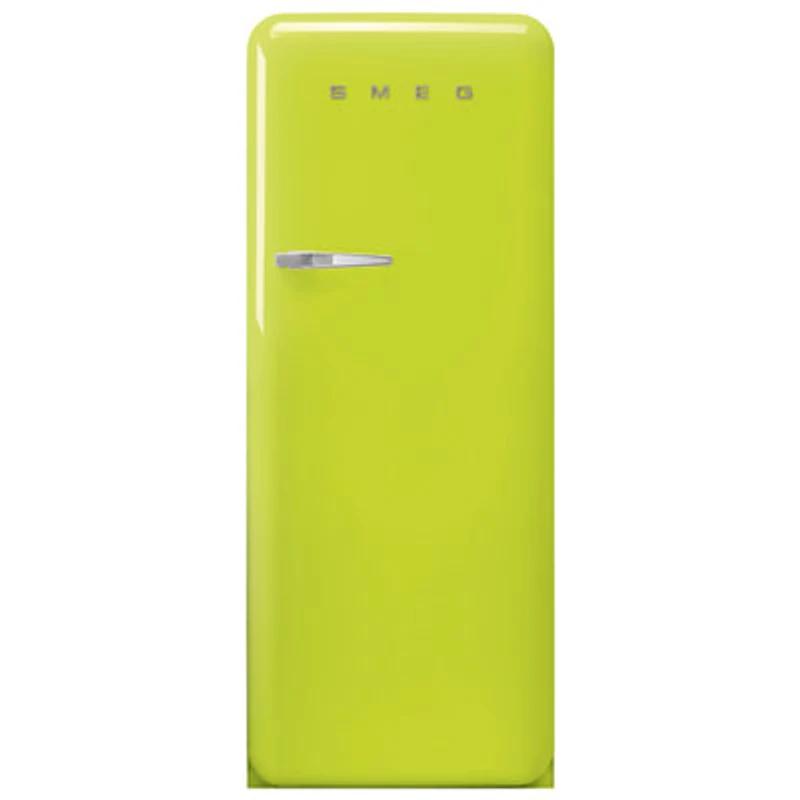 Smeg 50's 24" 9.2 Cu. Ft. All-Fridge Refrigerator (FAB28URLI3) - Lime