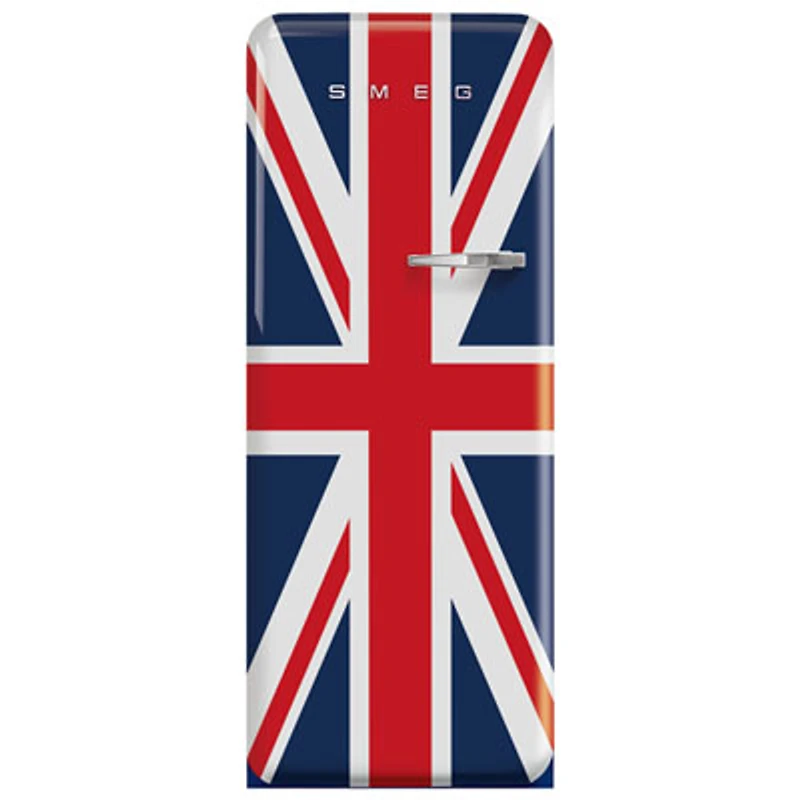 Smeg 50's 24" 9.2 Cu. Ft. All-Fridge Refrigerator (FAB28ULDUJ3) - Union Jack