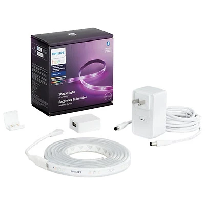Philips Hue Lightstrip Plus V4 2m (6.6 ft.) Smart LED Light Strip