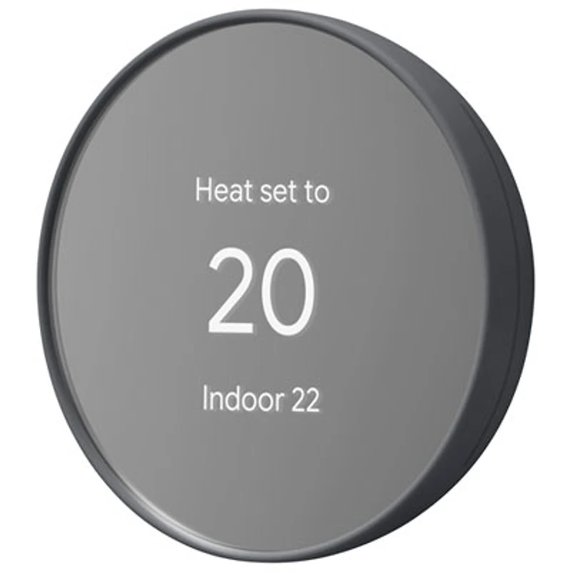 Google Nest Wi-Fi Smart Thermostat - Charcoal