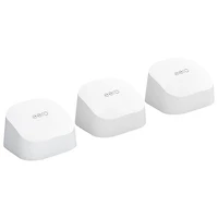 eero 6 AX1800 Whole Home Mesh Wi-Fi 6 System (B086P34DPF) - 3 Pack