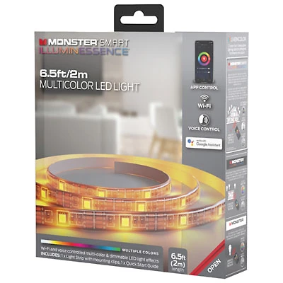 Monster Smart Illuminessence LED Light Strip - 2m (6.5 ft.)