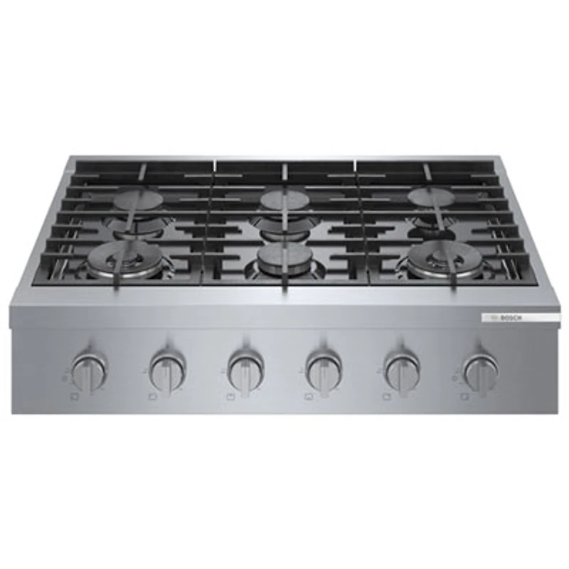 Bosch 36" 6-Burner Gas Cooktop (RGM8658UC) - Stainless Steel