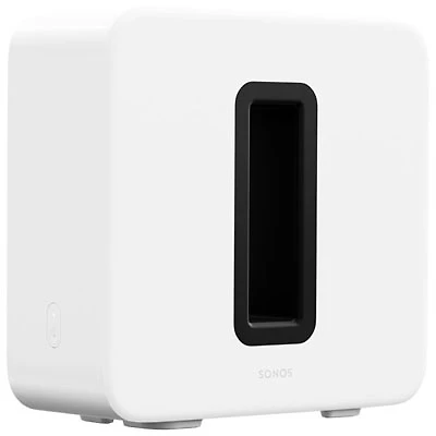 Sonos Sub (3rd Gen) Wireless Subwoofer - White - Open Box