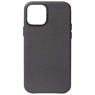 Decoded Back Cover Fitted Hard Shell Case for iPhone 12 Pro Max - Black